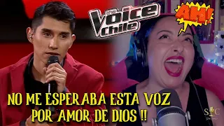 ROBERTO LOBOS 🤯 ESTO ES LA VOZ CHILE?? TENGO MIS DUDAS!!  🤯cantante ESPAÑOLA REACTION & ANALYSIS