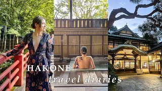 JAPAN TRAVEL DIARIES | Hakone onsen ryokan, Izu wedding, weekend trips