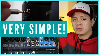 HOW TO CONNECT A USB MIC TO A SOUND MIXER | TheLucios TECH