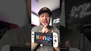 Nintendo Switch Secret Button 🤫. #nintendo #nintendoswitch #gaming #gamer #games