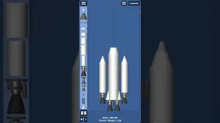 How to make a good Moon Rocket in Spaceflight Simulator | #shorts #sfs #nuetralizer