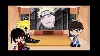 Boruto, Kawaki and sarada reacts to Naruto🦊|enjoy|