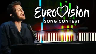 Duncan Laurence - Arcade (Eurovision 2019 Winner) - Piano Tutorial