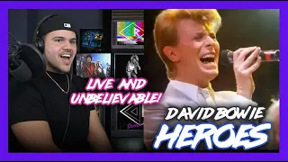 First Time Hearing Heroes David Bowie Reaction LIVE AID! |  Dereck Reacts