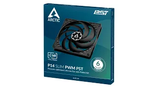 Arctic Introduces P14 Slim PWM PST 16mm thick 140mm Fan
