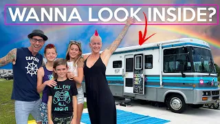 RV TOUR / Full-Time RV Living / FAMILY OF 5 / 7 YEARS LATER
