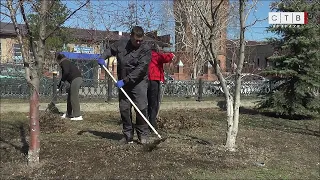 Общегородской субботник состоялся в Бузулуке