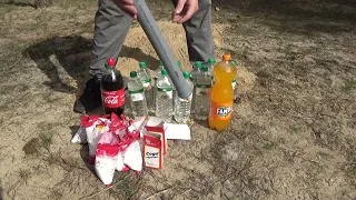 Кока Кола, Фанта vs Сода под землей//Coca Cola, Fanta vs Soda Underground