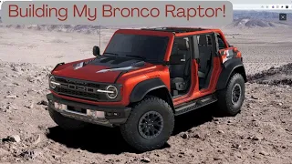 Help Me Build My Bronco Raptor!