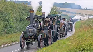 Incredible WW1 Military Vehicle Convoy Steam Through Dorset 11/8/18