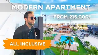 New build in Spain 🔥 Modern apartments with garage and gym in a luxury residential in Spain