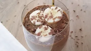 PUDIN DE CHÍA CON CACAO Y AGUACATE (4 INGREDIENTES)