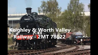 Keighley & Worth Valley Railway - 2MT 78022