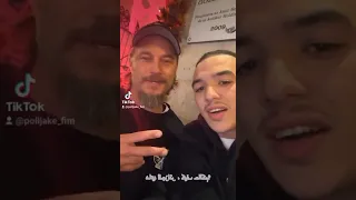 @yacinemouloudi To Algerians 🇩🇿⚔️ with Travis Fimmel / #vikings  #travisfimmel