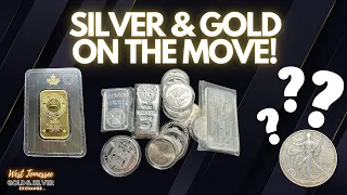 Silver and Gold Is on the Move! People are Selling and I'm Buying!