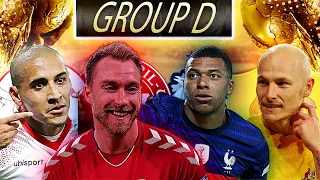 FIFA World Cup 2022 GROUP D PREVIEW | WORLD CUP CURSE CONTINUES? DENMARK ARE SCARY!!