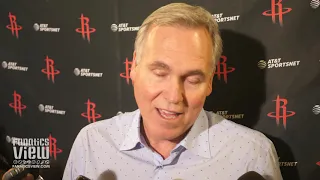 Mike D'Antoni on Luka Doncic vs. Trae Young for ROY, James Harden & Trapping Luka Doncic