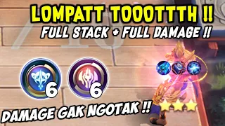 GATOT ASTRO FULL DAMAGE + FULL STACK !! DAMAGE GAK NGOTAK !! COMBO MAGIC CHESS TERSAKIT