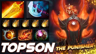 Topson Dragon Knight The Fire Punisher - Dota 2 Pro Gameplay [Watch & Learn]