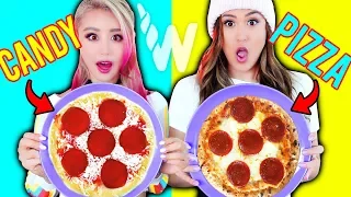 MAKING FOOD OUT OF CANDY! Learn How To Make DIY Edible Candy vs Real Food Challenge With LaurDIY!