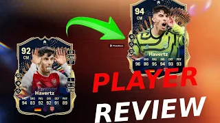 KAI HAVERTZ TEAM OF THE SEASON LIVE SBC 92 PLAYER REVIEW | EA FC 24 ULTIMATE TEAM