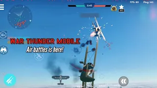 AIR BATTLES CBT! First look - War Thunder Mobile