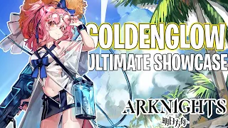 GOD MODE PINK CAT! Arknights Goldenglow ULTIMATE SHOWCASE!