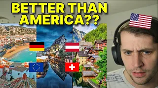 American reacts to: What is the BEST country to live in Europe?