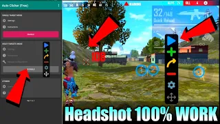 Free Fire Auto Headshot with Auto clicker 🤯- para SAMSUNG A3,A5,A6,A7,J2,J5,J7,S5,S6,S7,S9,A10,A20