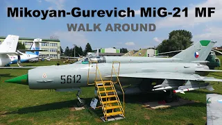 MiG-21 MF | walk around | 4K | Aviation Museum Kunovice 2021