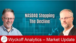 Nasdaq Stopping the Decline - Wyckoff Market Discussion - 10.06.2021