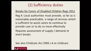 Using the law to challenge local authority cuts to services for families with disabled children