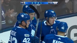 James Van Riemsdyk Goal - 2017 Season: Toronto Maple Leafs VS New Jersey Devils 2017-10-11