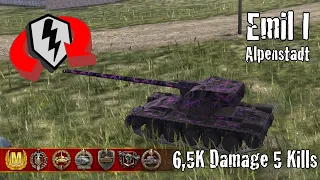 Emil I  |  6,5K Damage 5 Kills  |  WoT Blitz Replays