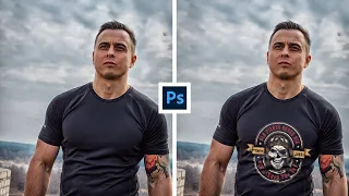 Create a Realistic T-Shirt Mockup in Photoshop - Full Tutorial