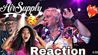 THEIR SOUND IS SO HYPNOTIZING!!! AIR SUPPLY - ALL OUT OF LOVE (REACTION) LIVE