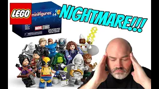 The NIGHTMARE of Lego Marvel Studios Minifigure Blind Boxes!