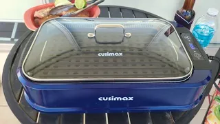 Indoor Grill, CUSIMAX Smokeless Grill Indoor Portable Korean Electric Grill Review, Mice indoor gril