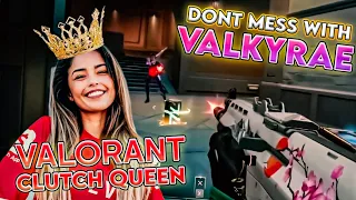 How Did VALKYRAE Do These Clutch Tricks? | Valkyrae Valorant BEST MOMENTS