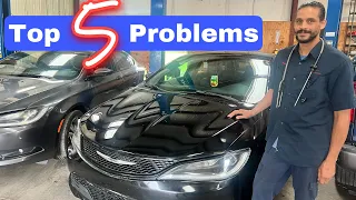 Top 5 Problems With The 2015-2017 Chrysler 200 | 2nd Generation (Mechanic's Review)