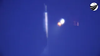 SpaceX - Incredible Close-Up - Boost Back Burn - 4K - NROL-108  12-19-2020