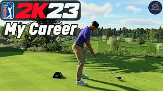 PGA TOUR 2K23 Career Mode Part 6 - First Playoff Sudden Death!