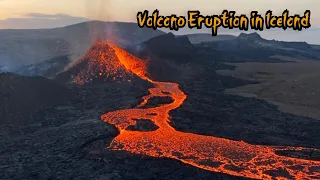 Volcano Eruption .The Volcano In Iceland  (April 28, 2021)🔥