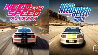 Need For Speed Payback VS NFS Rivals | Early Graphics Comparison