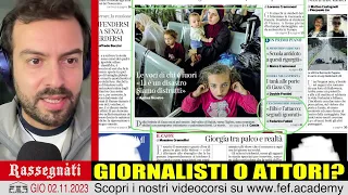 Giornalisti o attori? - Rassegnàti 02/11/2023