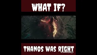 WHAT IF THANOS WAS RIGHT? Eternals x Thanos