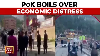 Unrest Over Inflation Enters Day 5 In PoK, Protesters Clash With Cops, Breaks Barricade | Big News