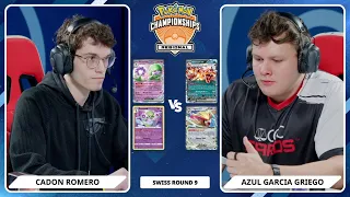 TCG Azul Garcia Griego Vs Cadon Romero - 2024 Pokémon Portland Regional Championships Swiss R9