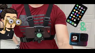 Chest Mount Unboxing & Review for phone and gopro