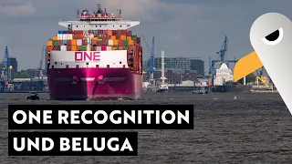 🩷 ONE Recognition 🚢 Beluga ✈️ und Beifang ⚓️ Shipspotting an der Elbe